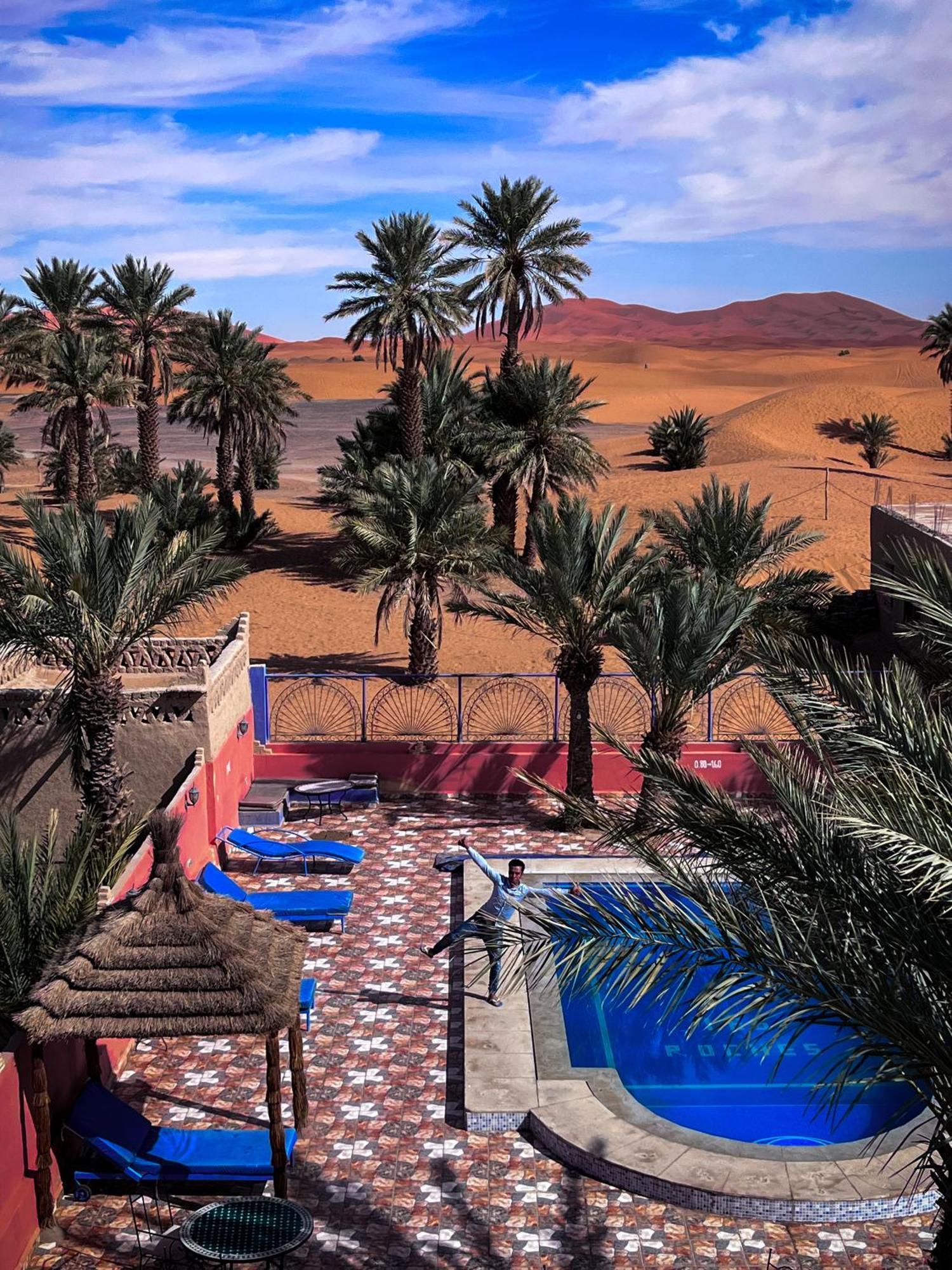 Auberge Les Roches Merzouga Eksteriør billede